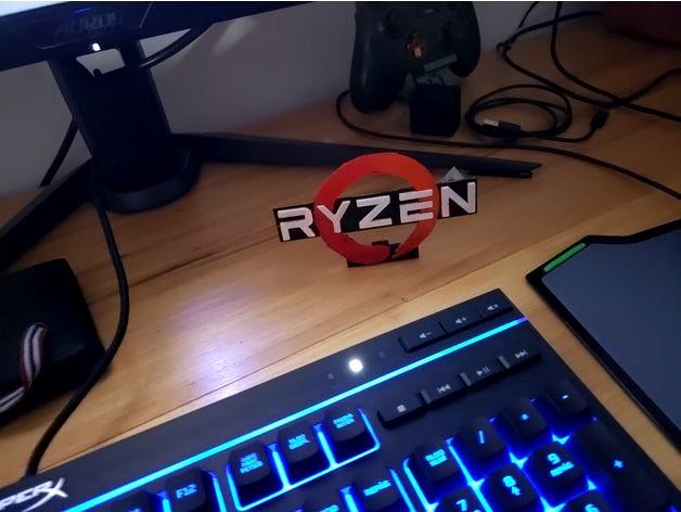 Ryzen 3 Logo 3 With Stand