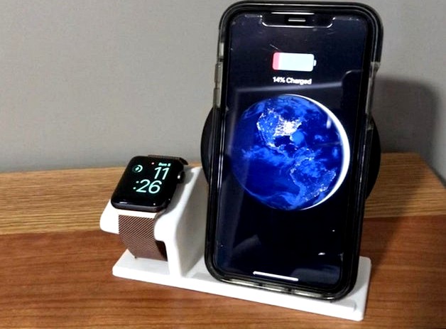Improved Wireless Phone and Watch Stand
