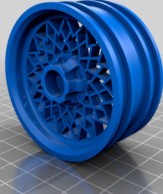 P00010 Front & Rear Buggy Wheels with 12mm Hex