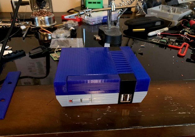 Pi Zero Nintendo Console with Front USB Ports