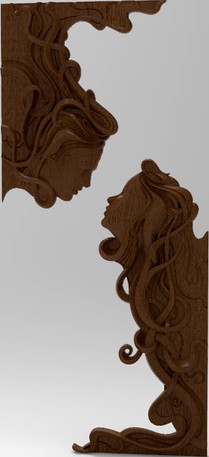 The boy and girl for CNC or even print