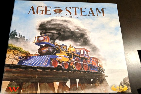 Age of Steam Deluxe Organizer - small printer remix