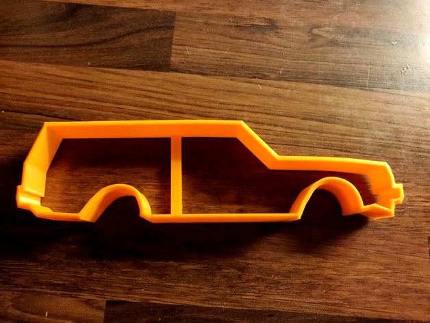 Volvo 240 Station/Estate Wagon Cookie Cutter Pepperkake Form