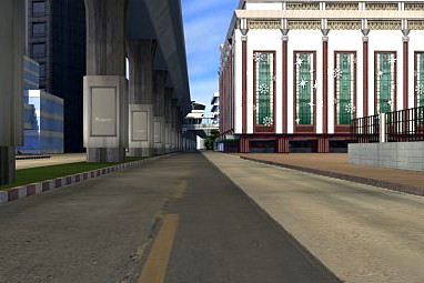 City in bangkok 3D Model