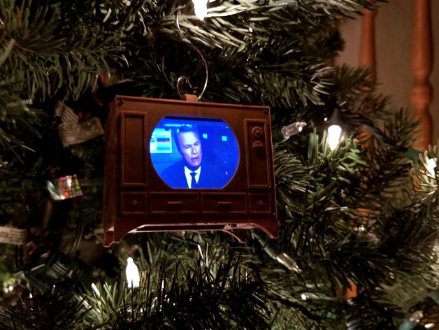 Magnavox Console TV Ornament