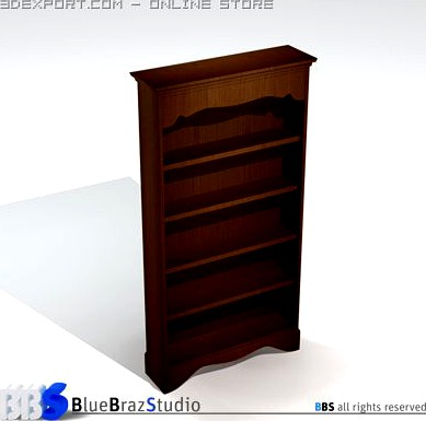 Download free Library 3D Model