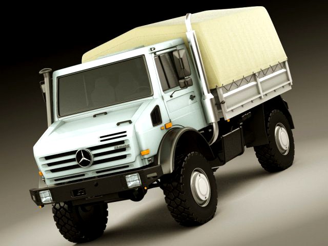 Mercedes Unimog u5000 3D Model
