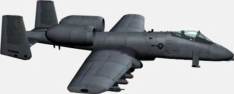 A-10 Thunderbolt 3D Model