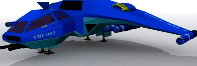Fighter02 3D Model