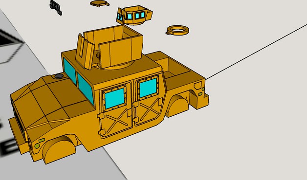 humvee for wargaming