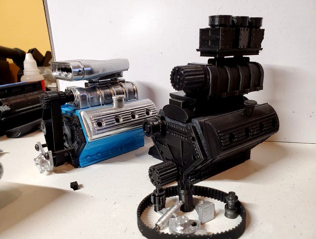 RC Scale Engine - Ford 640 Hemi