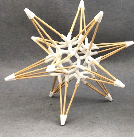 polyhedra star ( ninth stellation of icosahedron )