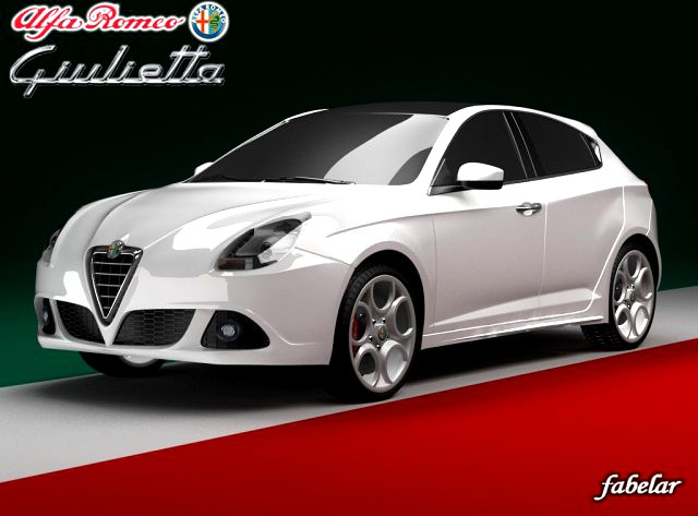 Alfa Romeo Giulietta 3D Model