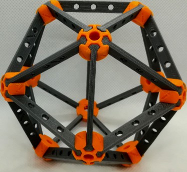 Icosahedron Model, Pedagogically Stretched