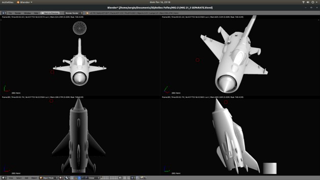 Toy plane - MiG-21 Fishbed