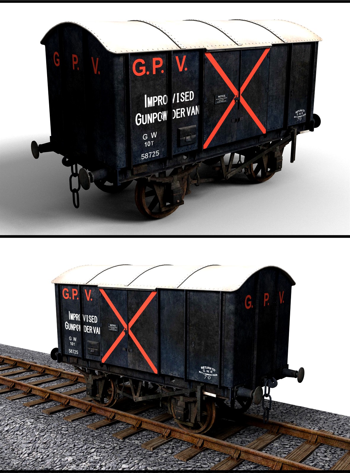 GWR Gunpowder Van - Extended License