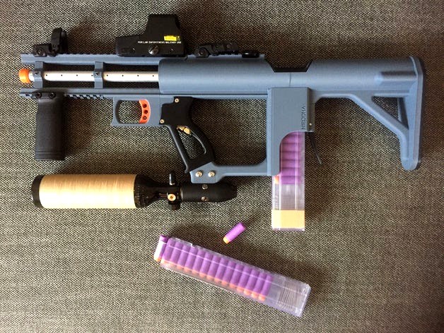 NIRODHA's HPA Bullpup Nerf Blaster