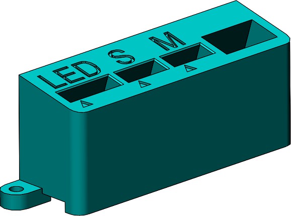 Sonicmodell Binary wing connector mount