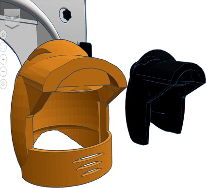 HELMET TRIAL SCALE RC