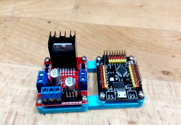 Arduino NANO/MICRO Strong & L298N module mount