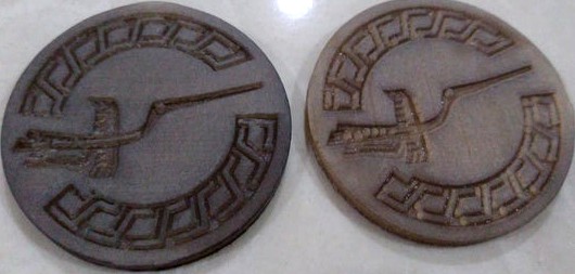 Stork symbol Dong Son Culture coin
