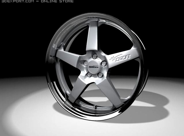 5Zigen Hyper 5ZR 3D Model