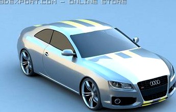 Audi S5 3D Model