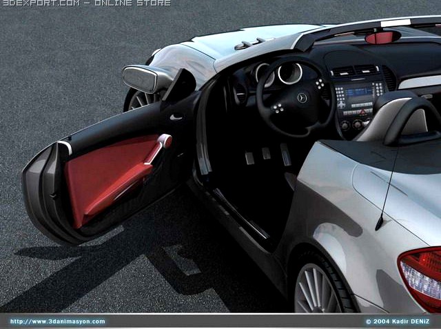 Mercedes SLK 3D Model