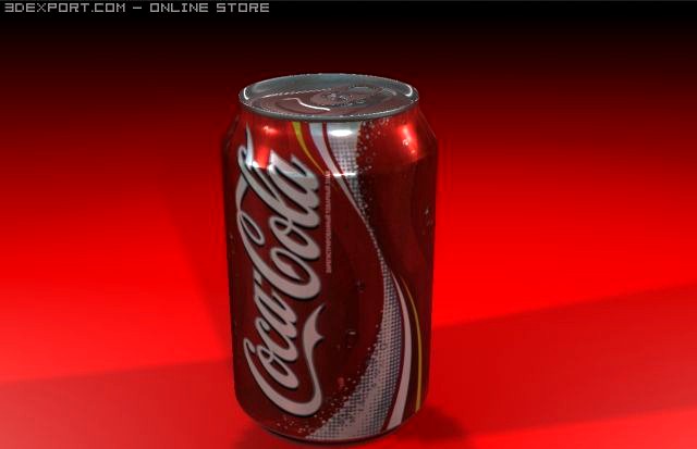 Coca cola 3D Model