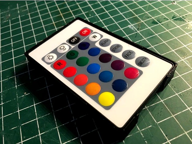 RGB Led Strip IR Remote Magnetic Case