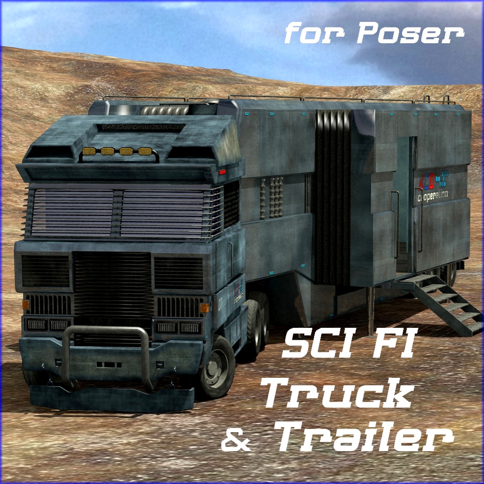 SCI FI Truck & Trailer