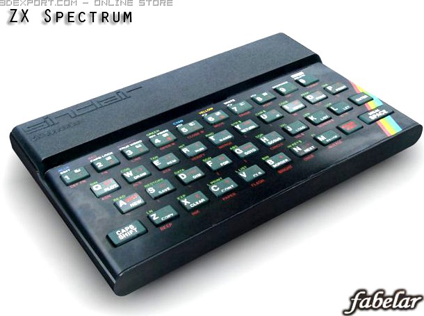 ZX Spectrum 3D Model
