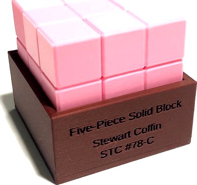 Five-Piece Solid Block - Assembly puzzle by Stewart Coffin (STC #78-C) by asiegel