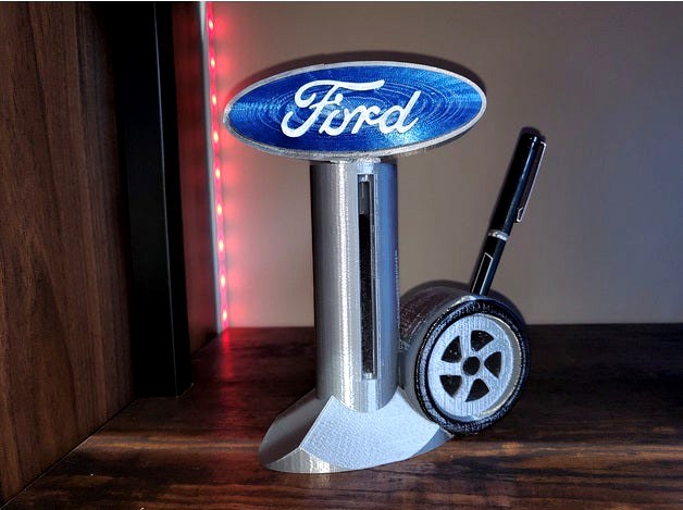 FORD Sign | Pen and Business Card Holder by ToddsWorld