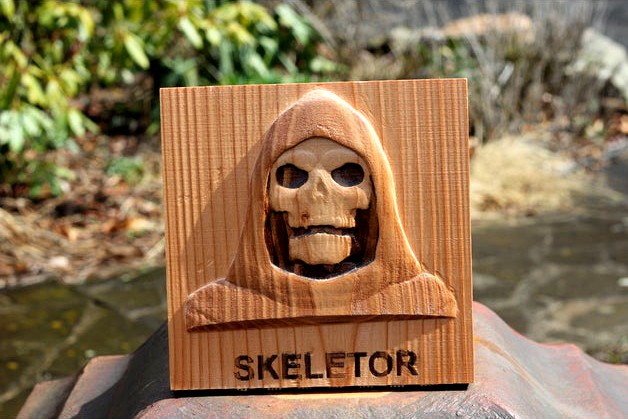 Skeletor (EASY CNC) by billywoodworks