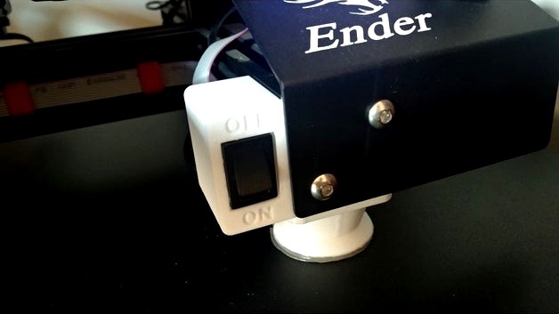 Rocker Switch for Ender 3  by rubens_look