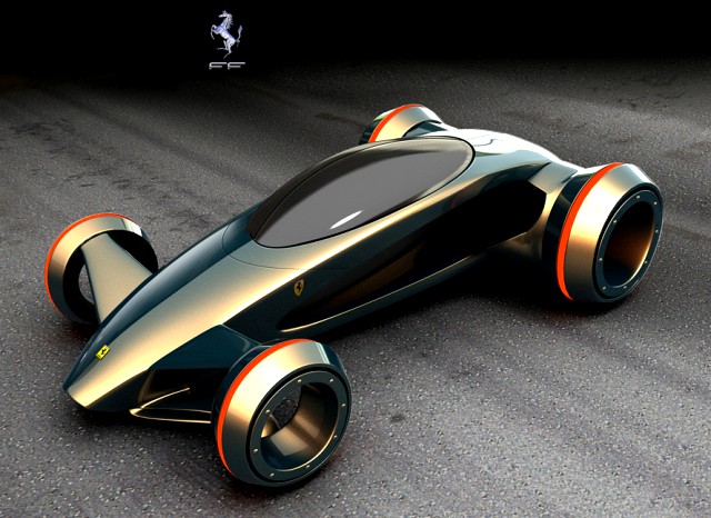 Ferrari future 3D Model