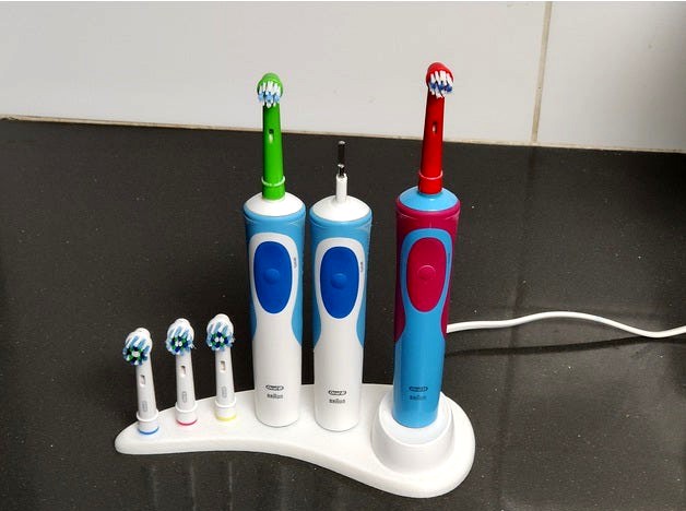 Oral-B Electric Toothbrush Holder by Yizhaq