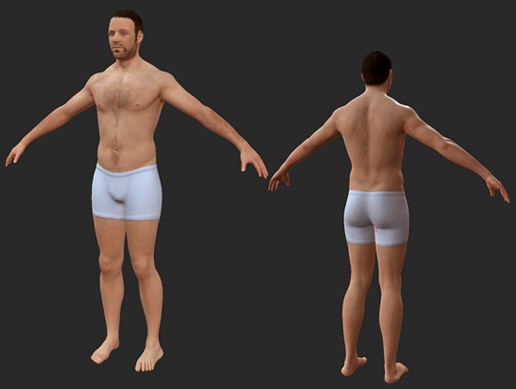 KBH Real - Realistic Male 01