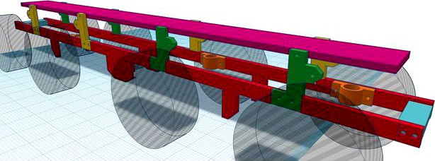 Simple micro 8x8 Chassis by Leiywen