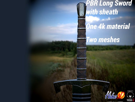Long Sword with Sheath