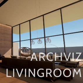 Archviz Living Room