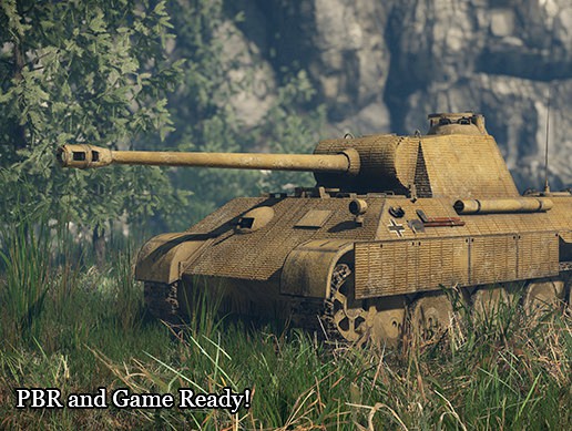 World War II - German Tank II - PBR