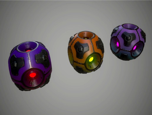 Sci-fi energy spheres vol pack