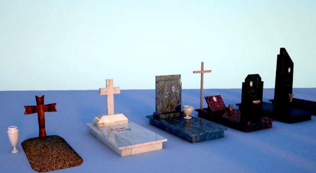 Tombs 3D Model