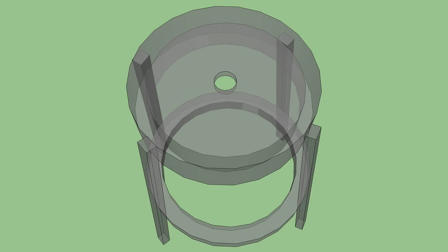 Acrylic bar stool