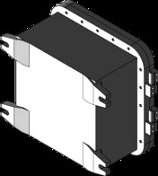 Explosion Proof Enclosure - 10" x 10" x 6" Internal Dimensions - Class 1 Division 1 - Surface Mount