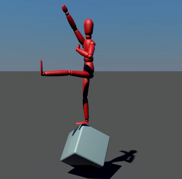 Stick Pose 3D Model