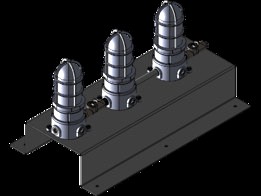 30W C1D2 LED Traffic Signal Stack Light - Multiple Color Options - Non-Metallic -Corrosion Resistant