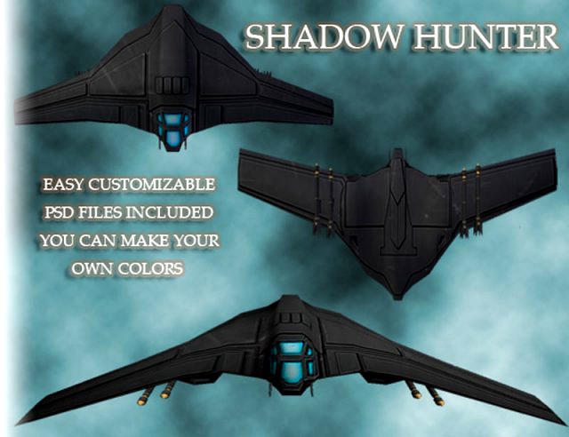 Shadow Hunter 3D Model